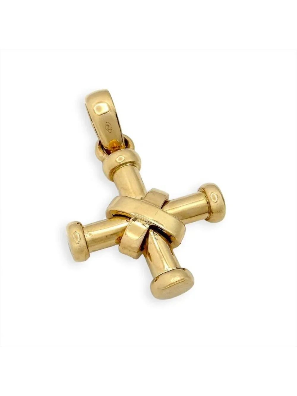 Bvlgari Bulgari Passo Doppio Cross Pen Top Pendant Charm